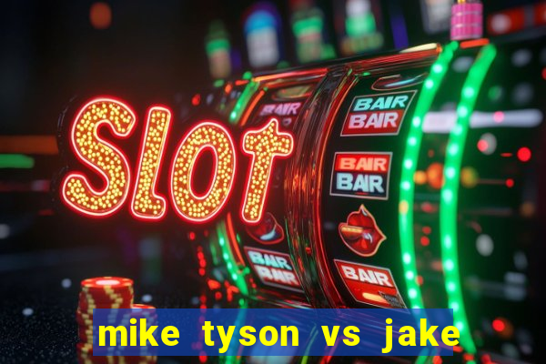 mike tyson vs jake paul bet365