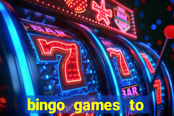 bingo games to play at home