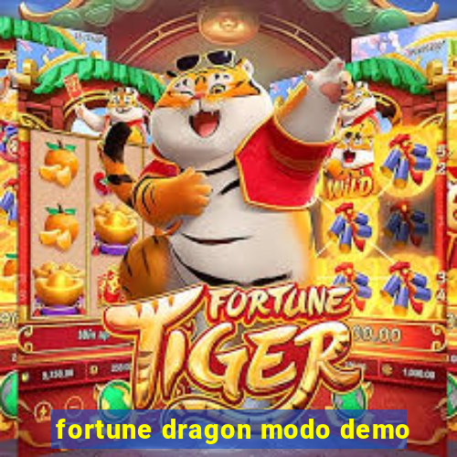 fortune dragon modo demo