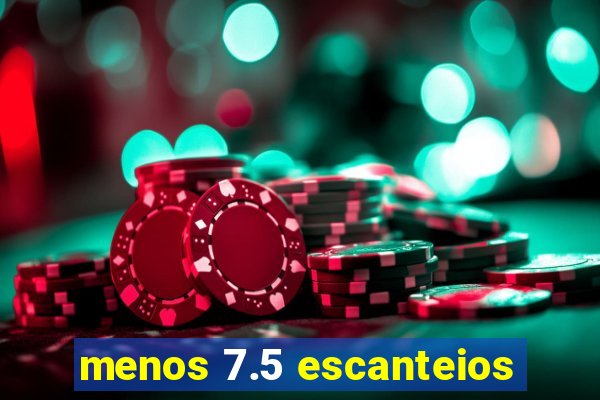 menos 7.5 escanteios