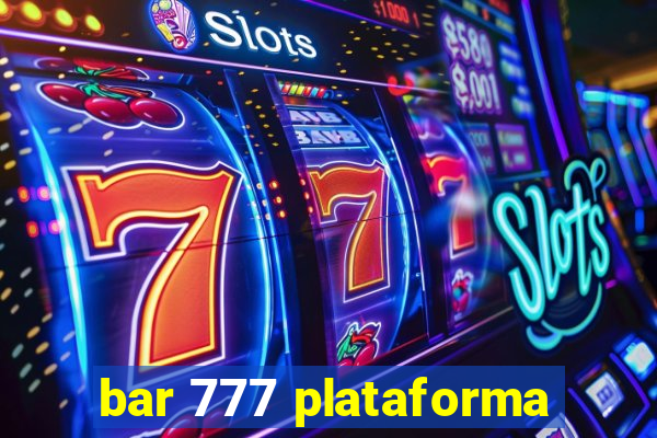 bar 777 plataforma