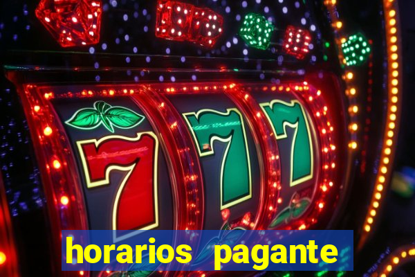 horarios pagante fortune tiger