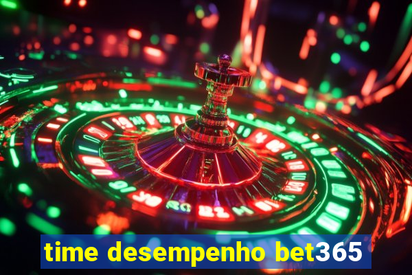 time desempenho bet365