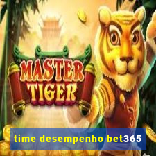 time desempenho bet365