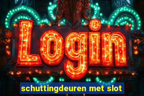 schuttingdeuren met slot