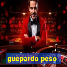 guepardo peso