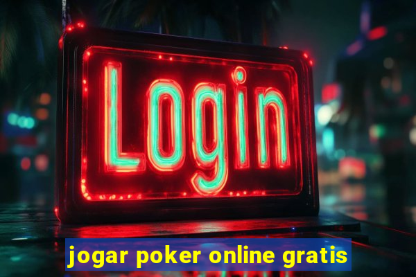 jogar poker online gratis