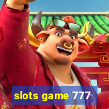 slots game 777