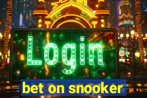 bet on snooker