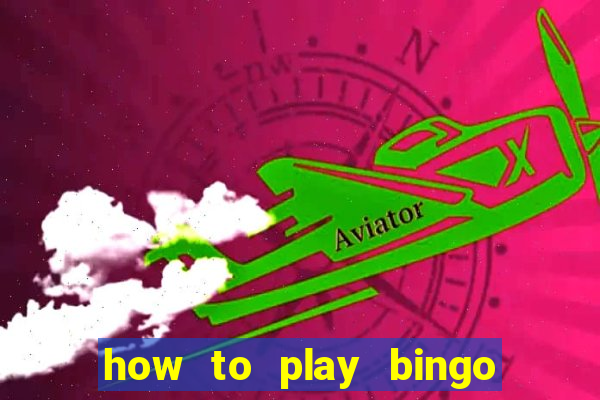 how to play bingo with playing cards