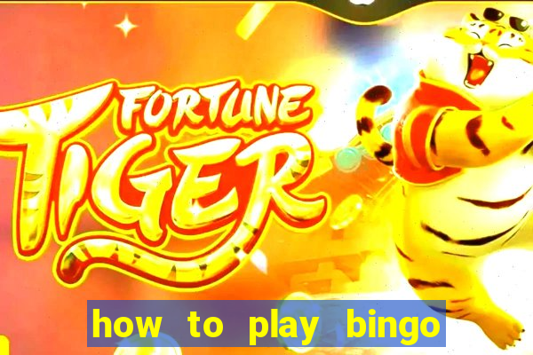 how to play bingo with playing cards