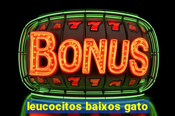 leucocitos baixos gato