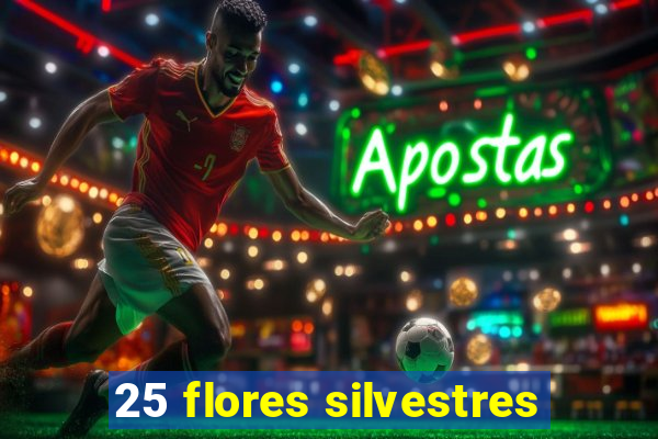 25 flores silvestres