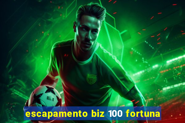 escapamento biz 100 fortuna