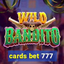 cards bet 777