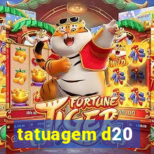 tatuagem d20