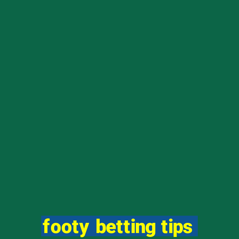 footy betting tips