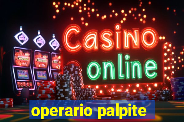 operario palpite