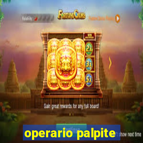 operario palpite