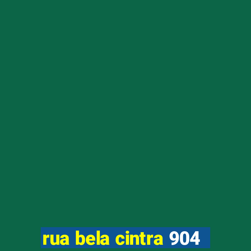 rua bela cintra 904