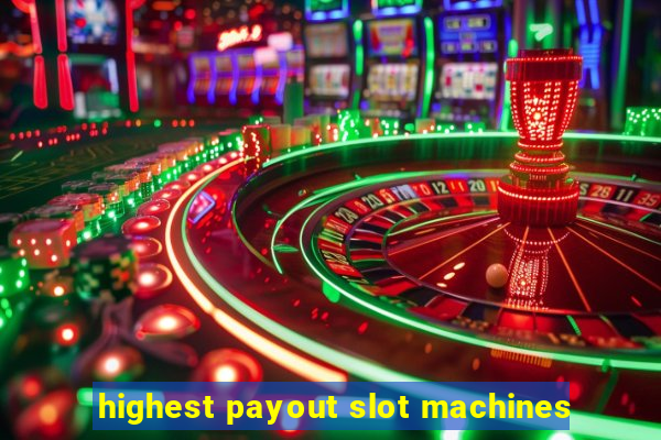 highest payout slot machines