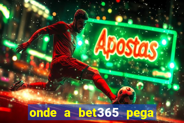 onde a bet365 pega as estatisticas