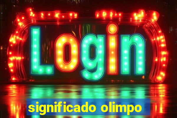 significado olimpo