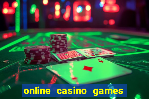 online casino games for real cash