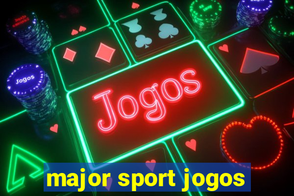 major sport jogos