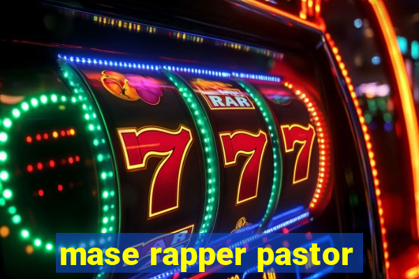 mase rapper pastor