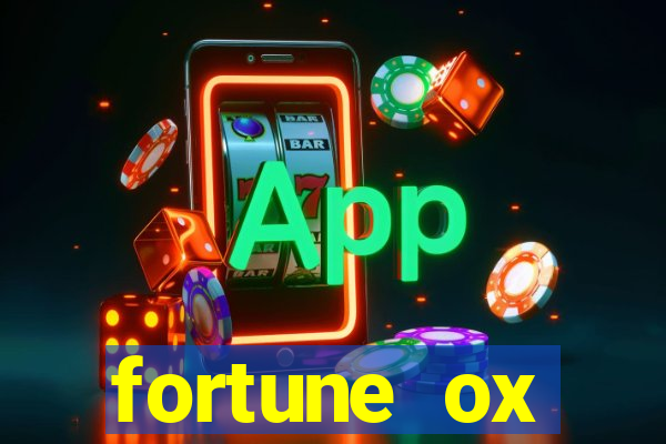 fortune ox horários pagantes