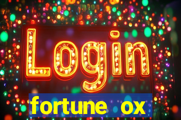 fortune ox horários pagantes