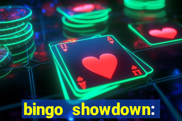 bingo showdown: jogo de bingo