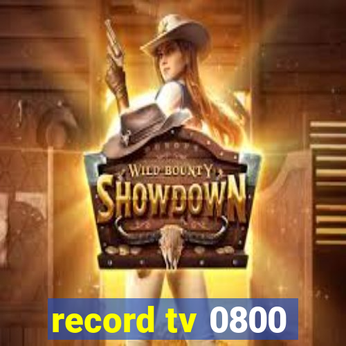 record tv 0800