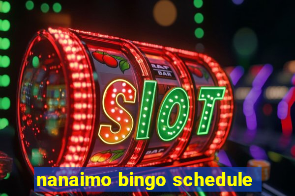 nanaimo bingo schedule