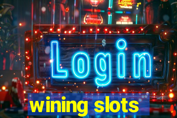 wining slots