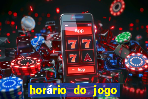 horário do jogo do flu