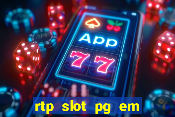 rtp slot pg em tempo real