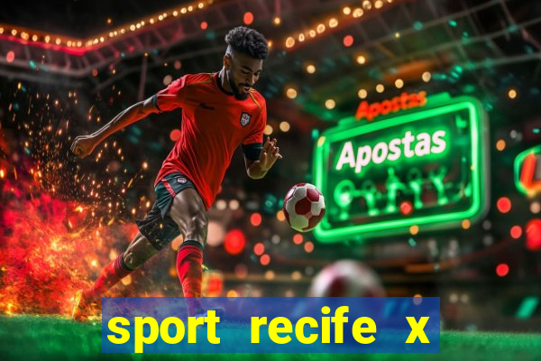 sport recife x ponte preta palpite