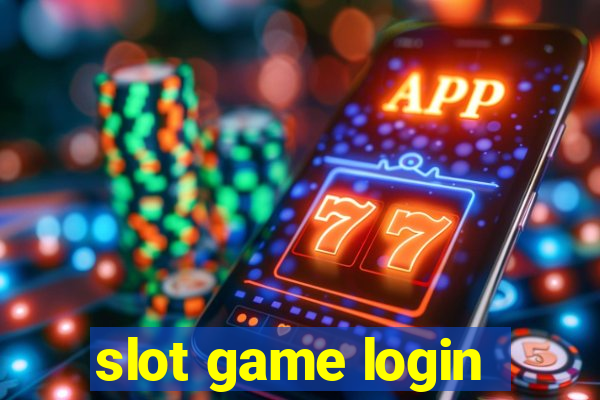 slot game login