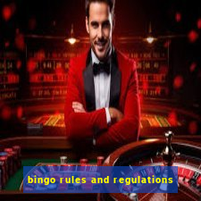 bingo rules and regulations