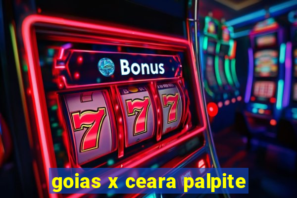 goias x ceara palpite