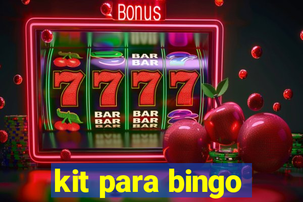 kit para bingo