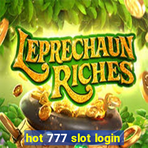 hot 777 slot login