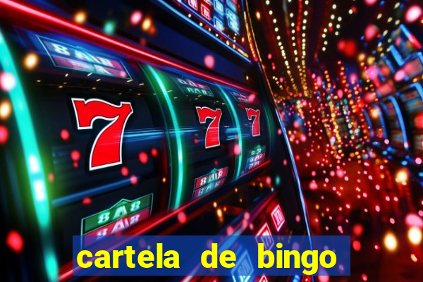 cartela de bingo para imprimir gratis