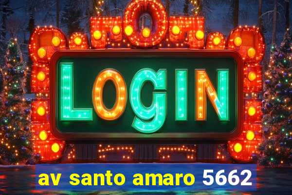 av santo amaro 5662