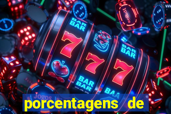 porcentagens de jogos pagantes