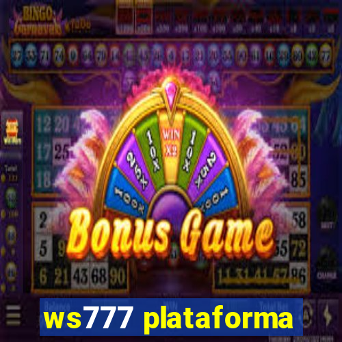 ws777 plataforma