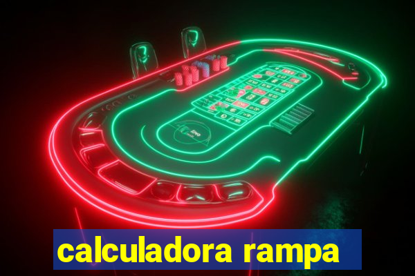 calculadora rampa