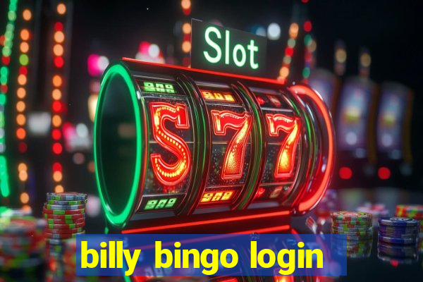 billy bingo login